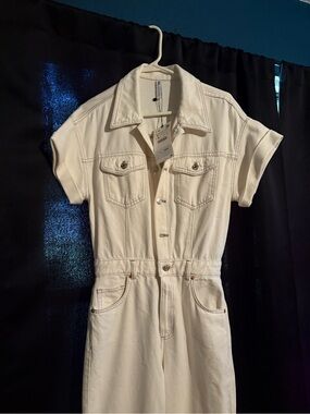 Zara denim jumpsuit